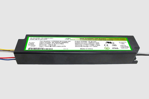50W LDS50W系列，無(wú)頻閃， 0-10V深度調(diào)光型，輔助12V